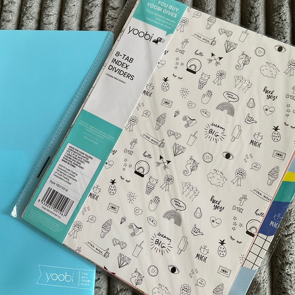 Yoobi girl school supplies NEW. - Picture 5 of 9